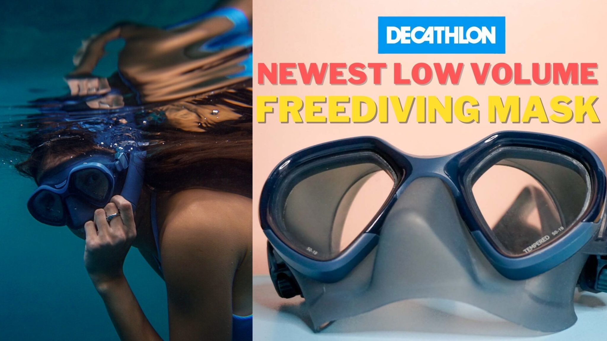 Decathlon’s 2020 Low Volume Freediving Mask: A Review - The Queen's Escape