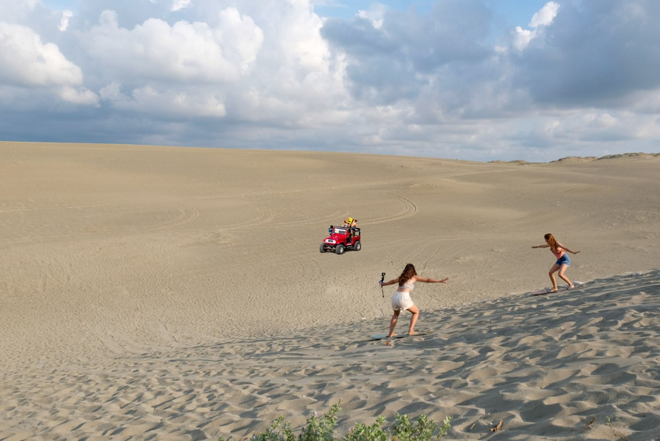 Paoay Sand Dunes, one of the top Ilocos Norte Tourist Spots