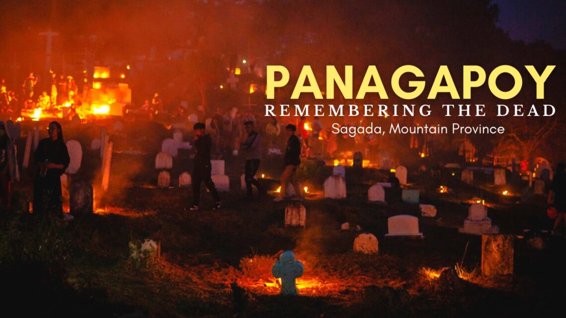 Sagada's Panagapoy is a tradition of burning pine twigs in the cemetery