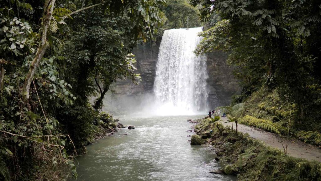 Hikong Alu, one of the Seven Waterfalls in Lake Sebu