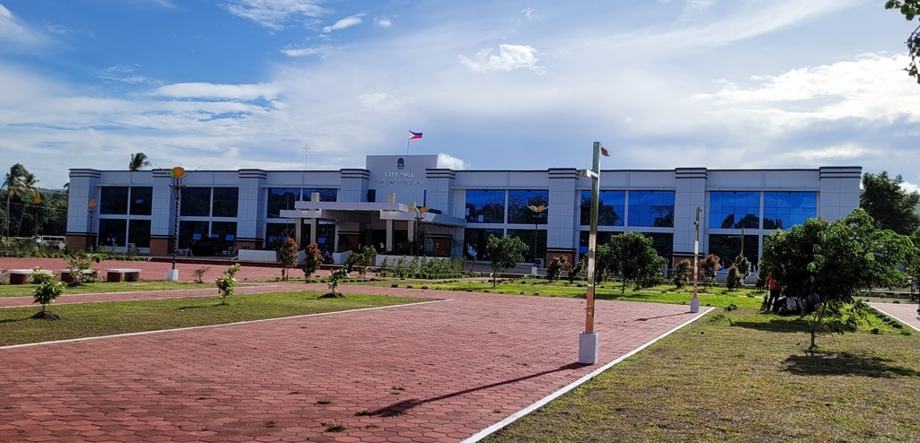 The New city hall of the Island Garden City of Samal located in  Peñaplata